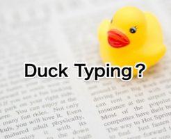 Python　Duck typing