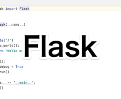 Python　flask