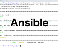 Python　ansible　自動化