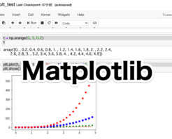 Python Matplotlibのグラフの基本
