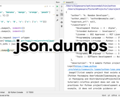 Python json.dumpでわかりやすく出力を表示する