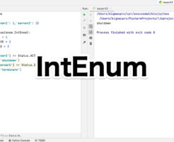 Python　IntEnumの基本的な使い方