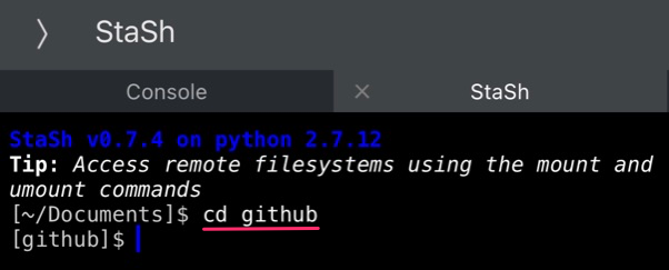 GitHubとPythonistaをgitでバージョン管理